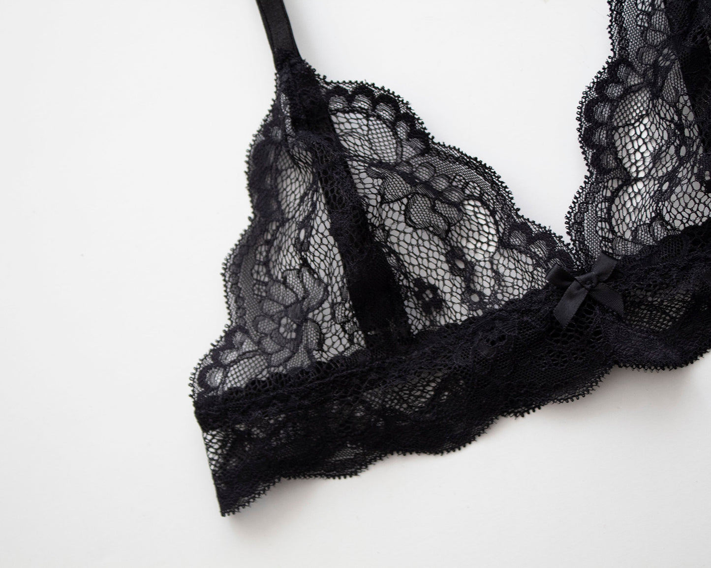 Freya Lace Bralette Black