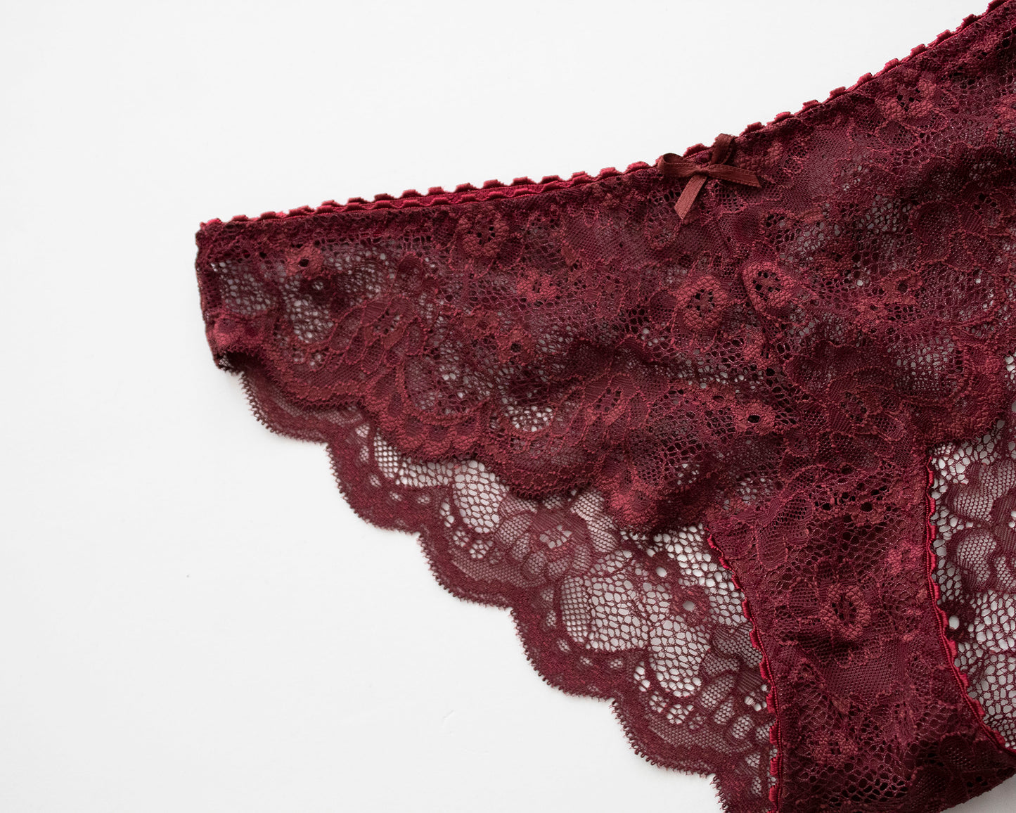 Freya Lace Panty Wine