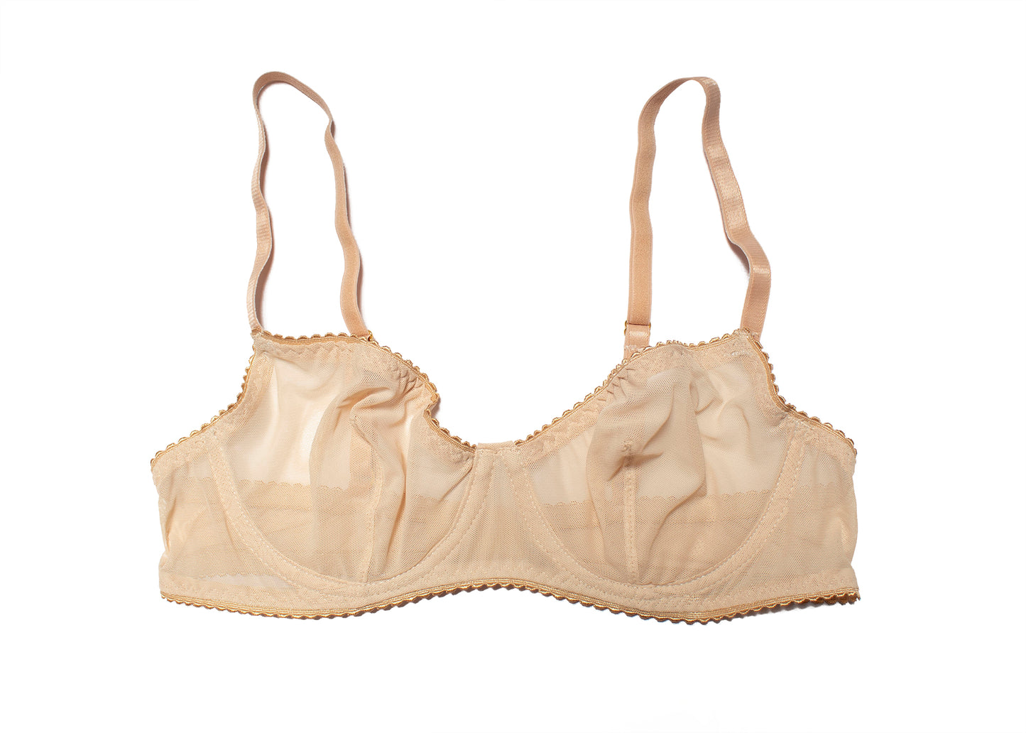 Apricot Mesh Bra