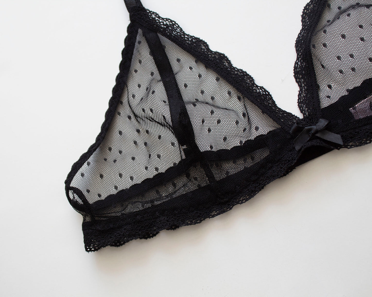 Luna Bralette Negro